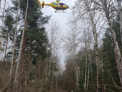 VÝCVIK POSÁDEK LZS JČK PRO ZÁSAHY V NEPŘÍSTUPNÉM TERÉNU